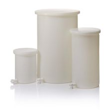 Nalgene Cylindrical Polypropylene Tank With Cover