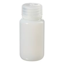 Thermo Scientific 2104-0002 Nalgene Wide-Mouth Lab Quality HDPE Bottles, 60 mL - Translucent (Case of 72)