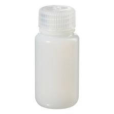 Thermo Scientific 2103-0002 Nalgene Wide-Mouth LDPE Bottles with Closure, 60 mL - Translucent (Case of 72)