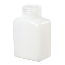 Thermo Scientific 2007-0008 Nalgene Rectangular HDPE Bottles With Closure, 250 mL - Translucent (Case of 72)