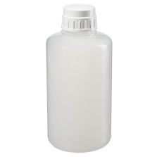 Thermo Scientific 2126-2000 Nalgene Heavy-Duty PPCO Vacuum Bottles With Closure: Lab Pack, 2 L - Natural (Case of 12)