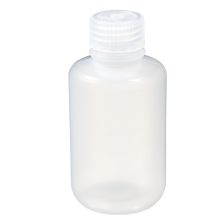 Thermo Scientific 2087-0004 Nalgene Narrow-Mouth PPCO Economy Bottles with Closure, 125 mL - Translucent (Case of 72)
