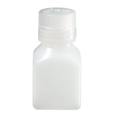 Thermo Scientific 2018-0125 Nalgene Square Narrow-Mouth HDPE Bottles with Closure, 125 mL - Translucent (Case of 72)