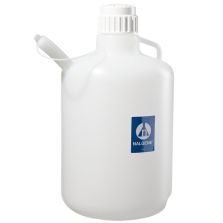 Thermo Scientific 2340-0050 Nalgene LDPE Safety Dispensing Jugs with Closure, 20 L - Translucent (Case of 4)