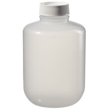 Thermo Scientific 2115-3000 Nalgene PPCO Mason Jars with Closure, 3000 mL - Translucent (Case of 6)
