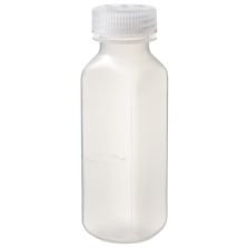 Thermo Scientific 2505-0380 Nalgene PPCO Dilution Bottles with Closure, 205 mL - Clear (Case of 48)