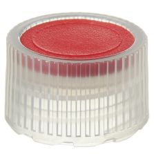 Nalgene PPCO High Profile Closures with Color Coders for Micro Packaging Vials: Sterile, Bulk Pack
