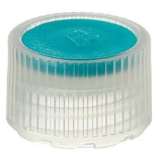 Nalgene PPCO High Profile Closures with Color Coders for Micro Packaging Vials: Sterile, Bulk Pack