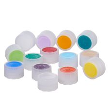 Nalgene HDPE High-Profile Closures With Color Coders For Micro Packaging Vials: Nonsterile