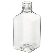  342044-0650 Nalgene Square PET Media Bottles Without Closure: Sterile, Shrink-Wrapped Trays, - ()