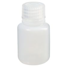 Thermo Scientific 322089-0001 Nalgene Narrow-Mouth HDPE Bottles with Closure: Shrink-Wrapped Trays, 30 mL - Natural (Case of 1050)