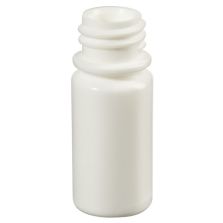 Thermo Scientific 362008-9125 Nalgene HDPE Diagnostic Bottles without Closure: Bulk Pack, 4 mL - Opaque White (Case of 2000)