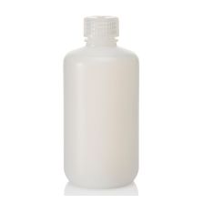 Thermo Scientific 2003-0008 Nalgene Narrow-Mouth LDPE Bottles with Closure, 250 mL - Natural (Case of 72)