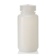 Thermo Scientific 312104-0008 Nalgene Wide-Mouth HDPE Bottles with Closure: Bulk Pack, 250 mL - Translucent (Case of 250)