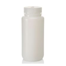 Thermo Scientific 2104-0016 Nalgene Wide-Mouth Lab Quality HDPE Bottles, 500 mL - Translucent (Case of 48)
