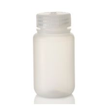 Thermo Scientific 2105-0004 Nalgene Wide-Mouth Lab Quality PPCO Bottles with Closure, 125 mL - Translucent (Case of 72)