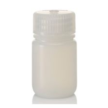 Thermo Scientific 2189-0001 Nalgene Wide-Mouth HDPE Economy Bottles with Closure, 30 mL - Translucent (Case of 72)