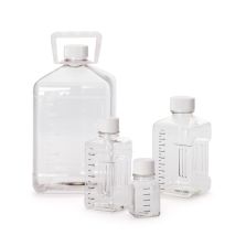 Thermo Scientific 383005-70 Nalgene Certified Clean PETG Biotainer Media Bottle - 500 mL (70/Cs.)
