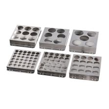 Thermo Scientific 75004112 Nalgene 100ml beaker 9"x18" rack for Solaris Shaker 18"x18", 18"x24", 18"x30", and 36"x24" Platforms, 16 places per rack