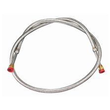 THERMO 4000401 6.0 ft. (1.8 m) Flexible Metal Hose, 1/2in, 45 degree flare, swivel ends