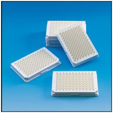Nunc F96 MicroWell Black and White Polystyrene Plate