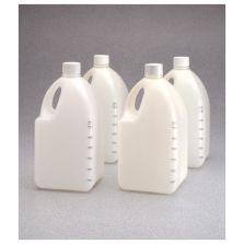 Thermo Scientific 3750-24 Nalgene HDPE Biotainer Bottles, 4 L - (Case of 24)