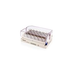 Thermo Scientific 331830 Nunc Latch Rack for 1.8 mL Externally-Threaded Universal Tubes, Externally-Threaded Universal Tubes - Beige (Case of 10)