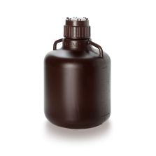 Thermo Scientific 2256-7020 Nalgene HDPE, Amber Carboy - 2.6 gal. / 10 L (6/Cs.)