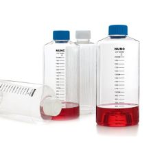 Thermo Scientific 184944 Nunc Polystyrene Roller Bottles, 850 cm² - Clear (Case of 20)