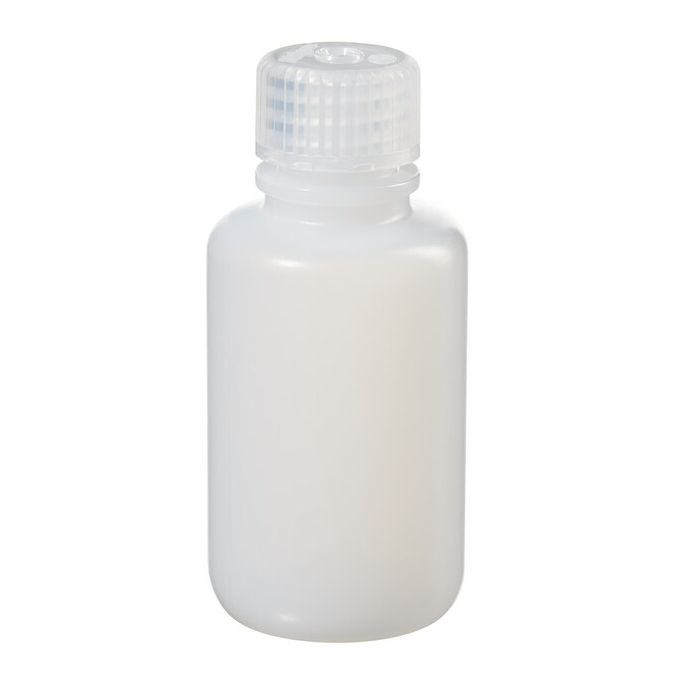 Thermo Scientific 2089-0002 Nalgene Narrow-Mouth HDPE Economy Bottles, 60 mL - Translucent (Case of 72)
