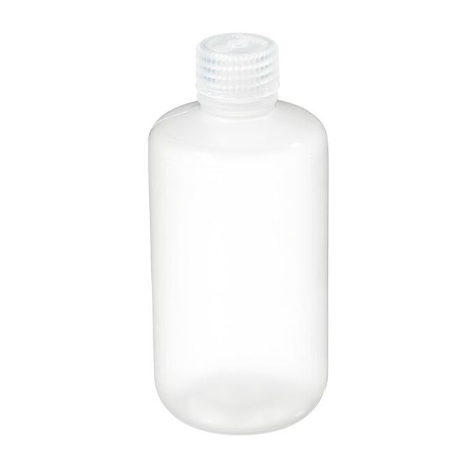Thermo Scientific 2087-0008 Nalgene Narrow-Mouth PPCO Economy Bottles with Closure, 250 mL - Translucent (Case of 72)