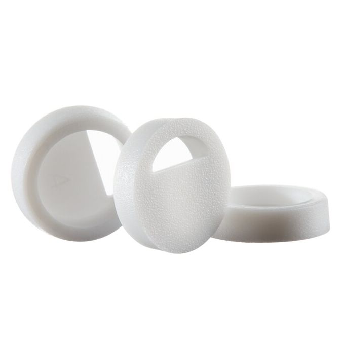 Thermo Scientific Cryo Vial Closure Color Coders - White - Case of 500 - 5045-0000