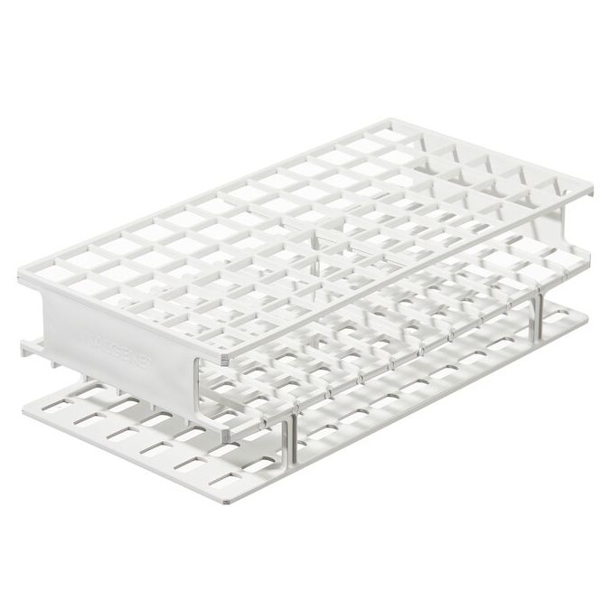 Thermo Scientific Nalgene Unwire Polypropylene Test Tube Racks - 9.75 x 5 x 2.75 in. (24.9 x 12.7 x 6.7 cm) - Polypropylene - 5976-0016