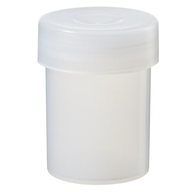 Thermo Scientific Nalgene LDPE Sample Vials with Closure - Translucent - Case of 144 - 6250-0012