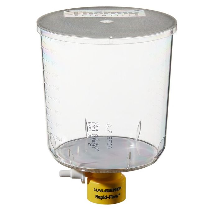 Thermo Scientific Nalgene Rapid-Flow Sterile Disposable Bottle Top Filters with PES, CN, SFCA or Nylon Membranes - 292-3320 - 90 mm