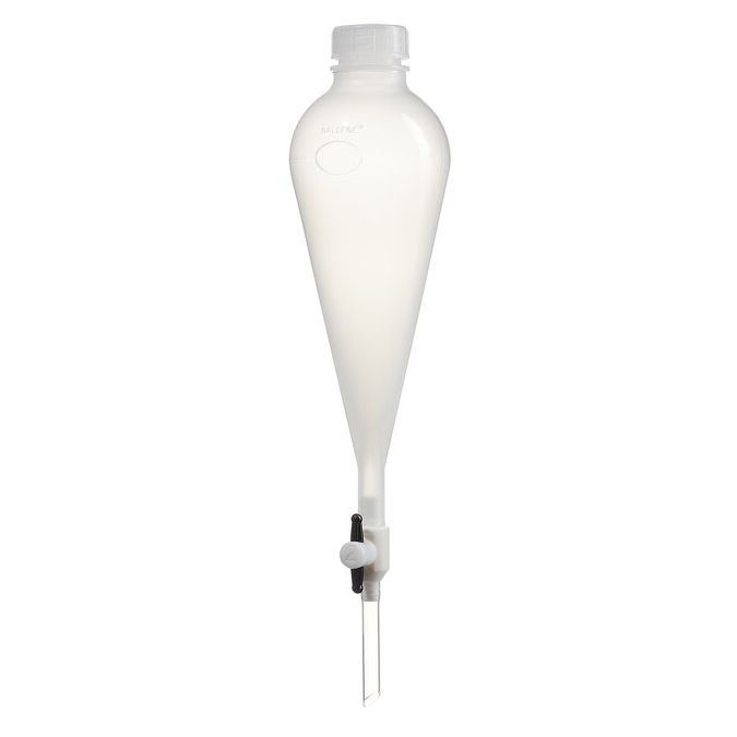 Nalgene Polypropylene Copolymer (PPCO) Separatory Funnels with Closure