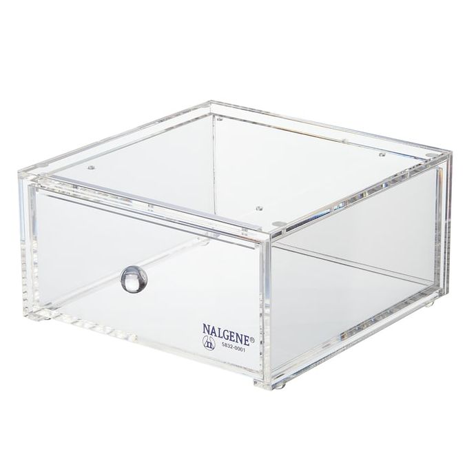 Thermo Scientific 5832-0001 Nalgene All-Purpose Stackable Drawer, - Clear (Each)