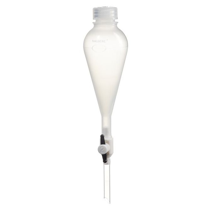 Nalgene Polypropylene Copolymer (PPCO) Separatory Funnels With Closure