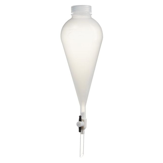 Nalgene Polypropylene Copolymer (PPCO) Separatory Funnels with Closure