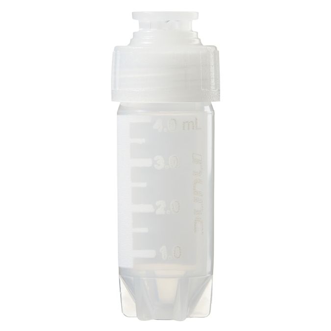 Thermo Scientific Nunc Low Profile 5.0mL Externally-Threaded Universal Tubes - 5 mL - Case of 240 - 374322