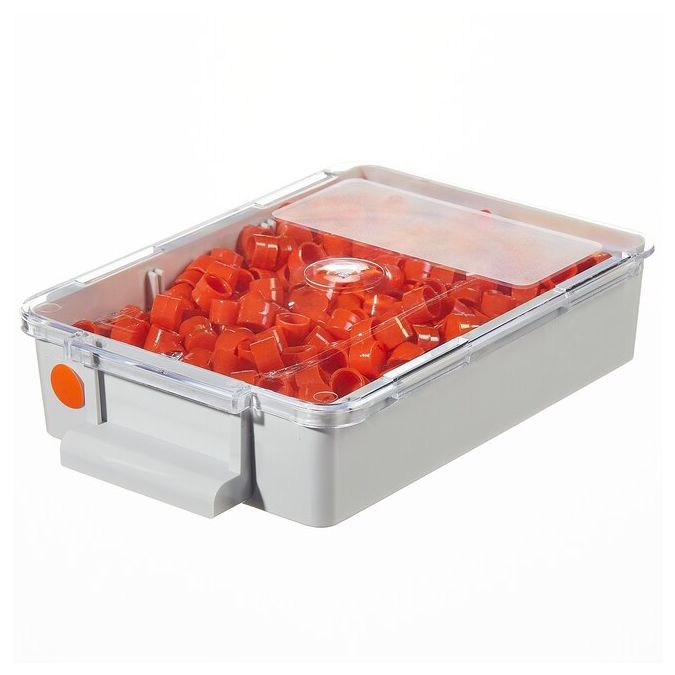 Thermo Scientific Cryo Vial Closure Color Coders - Orange - Case of 2000 - 355158