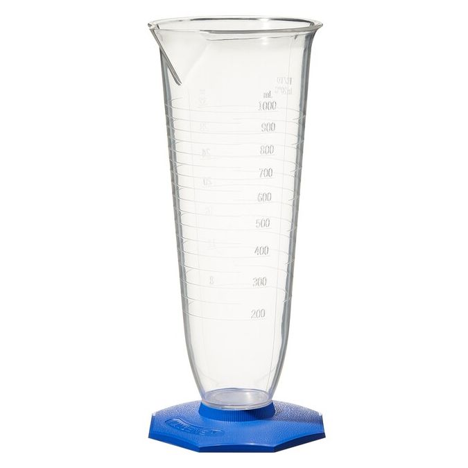 Thermo Scientific Nalgene Double-Scale PMP Pharmaceutical Graduates - 3673-0032 - 1000 mL - PMP - 6/Cs