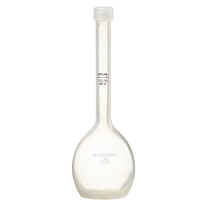 Thermo Scientific Nalgene Class B Polymethypentene (PMP) Volumetric Flasks with Screw Caps - 4001-0250 - Not applicable - Screw