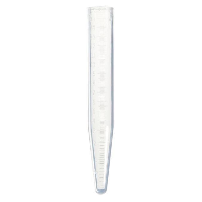 Thermo Scientific Nalgene PPCO Conical-Bottom Centrifuge Tubes - 15 mL - 16.8 mmD - 118.6 mmL - Non-sterile - 3103-0015