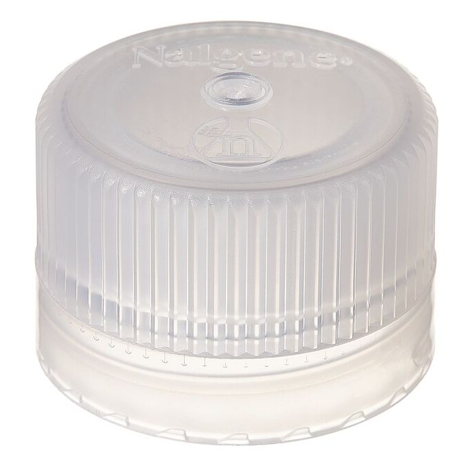 Thermo Scientific Nalgene Narrow-Mouth and Wide-Mouth Bottle Replacement Closures - 38 mm - Polypropylene - 12/Cs - 712160-0384