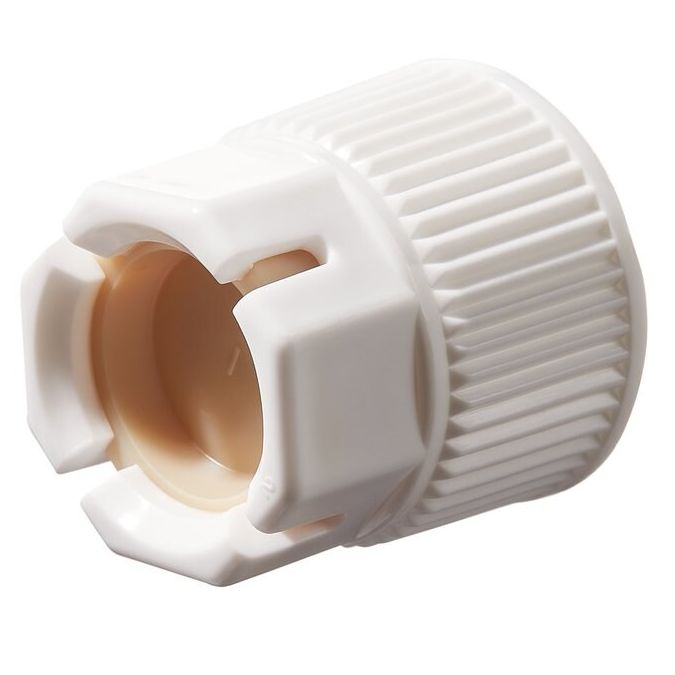 Thermo Scientific 6423-0010 Nalgene Polypropylene, Spigot Closure with Polypropylene Lock Nut and TPE plug (24/Cs.)