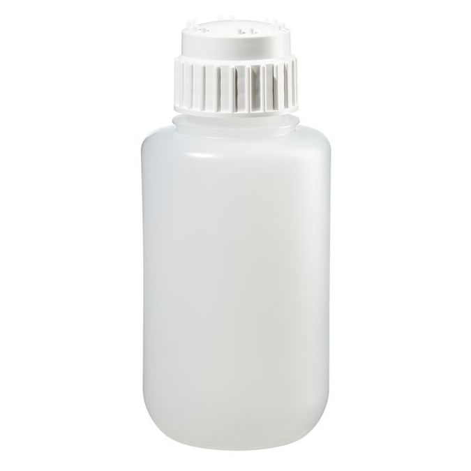 Thermo Scientific 2126-4000 Nalgene Heavy-Duty PPCO Vacuum Bottles With Closure: Lab Pack, 4 L - Natural (Case of 6)