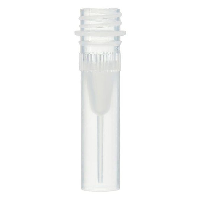 Thermo Scientific Nalgene PPCO Micro Packaging Vials with E-beam Irradiation - Sterile, Bulk Pack - Natural - 11 mm - Case of 1000 - 342810-0005