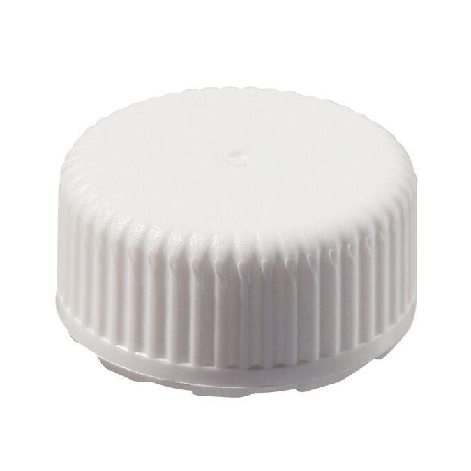 Thermo Scientific Nalgene PPCO Low-Profile Closures For Micro Packaging Vials - Nonsterile, Bulk Pack - White - 11 mm - Case of 1000 - 362821-0111