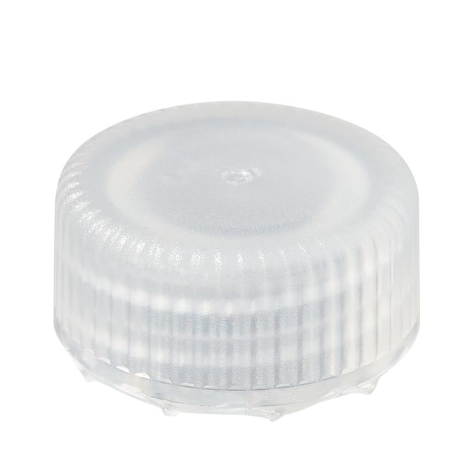 Thermo Scientific Nalgene PPCO Low-Profile Closures for Micro Packaging Vials - Nonsterile, Bulk Pack - Natural - 11 mm - Case of 1000 - 362821-0110